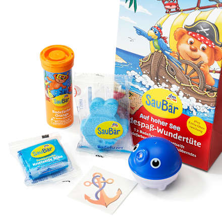 Kinder Badezusatz Wundertüte Auf hoher See SauBär