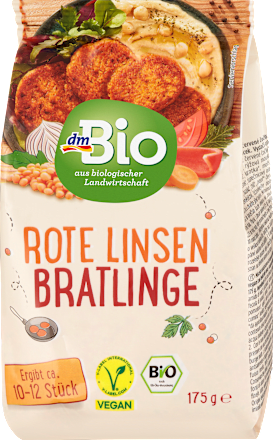 Chiftele de linte roșie dmBio