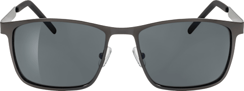 Sonnenbrille Erwachsene mit Metallrahmen und silber verspiegelten Scheiben SUNDANCE