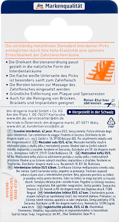 Interdentalne četkice – XS/S Dontodent
