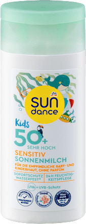 dětské mléko na opalování Sensitiv OF 50+ SUNDANCE