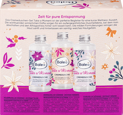 Geschenkset Take a Moment 3tlg Balea