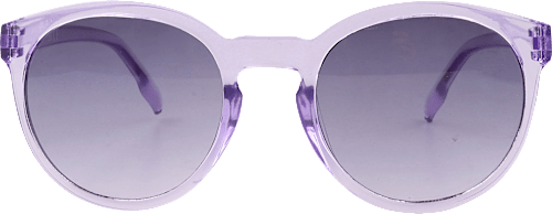 Sonnenbrille Kids lila transparent mit getönten Scheiben SUNDANCE