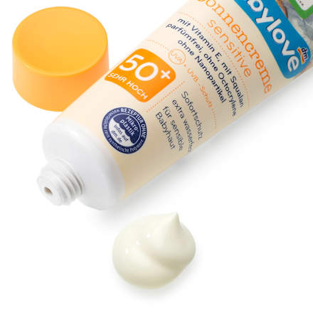 Sensitive Sonnencreme LSF50+ PG babylove