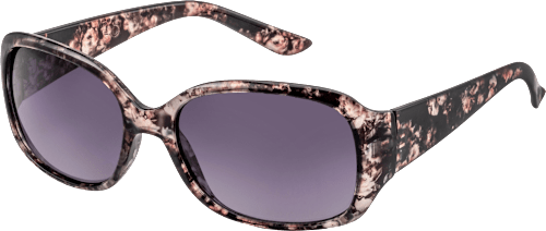 Sonnenbrille Erwachsene schwarz mit gemustertem Rahmen SUNDANCE