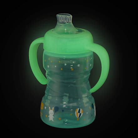 Trinklernflasche Tag&Nacht mint babylove