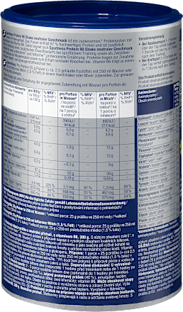 Proteinpulver 90 Shake Neutraler Geschmack Sportness