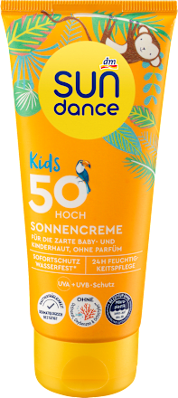 krém na opalování pro děti OF50 SUNDANCE