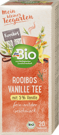 Herbata Rooibos Vanilia (20x1,5g) dmBio