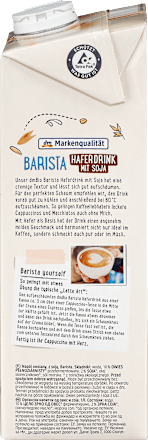 Barista napitak od zobi i soje dmBio