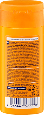 Sonnenmilch LSF 50, Reisegröße SUNDANCE