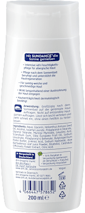 After Sun Lotion MED Ultra Senstiv SUNDANCE