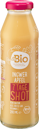 Bio sadni sok iz več vrst sadja z ingverjevim sokom dmBio