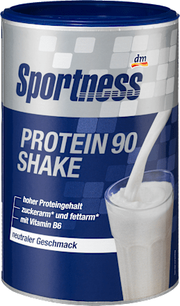 Proteinpulver 90 Shake Neutraler Geschmack Sportness