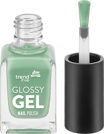 Lac de unghii Glossy Gel 200 Dark Moss Green trend !t up