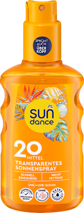 Spray solar transparent SPF 20 SUNDANCE