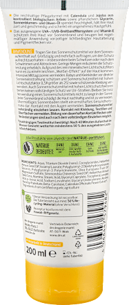 Sonnenmilch sensitiv, LSF 30  alverde NATURKOSMETIK