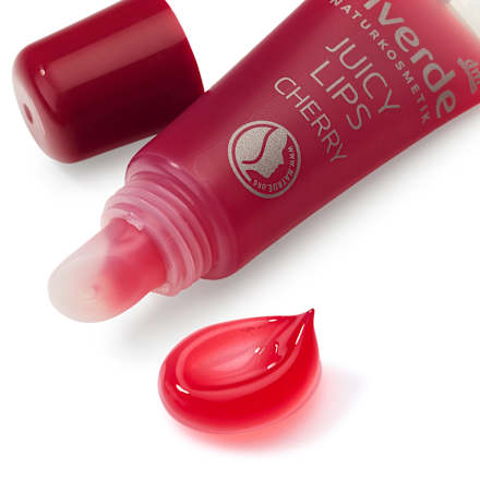 Luciu de buze Juicy lips Cireșe alverde NATURKOSMETIK