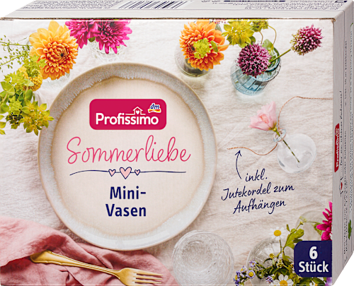 Sommerliebe Mini-Vasen Profissimo