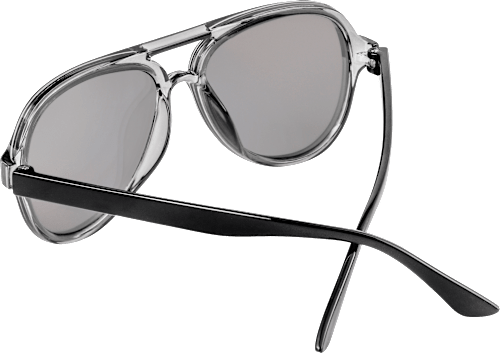 Sonnebrille Kids Pilotenbrille mit silber verspiegelten Scheiben SUNDANCE