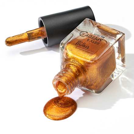 Nagellack Easy & Speedy 480 Pearly Bronze Orange  trend !t up