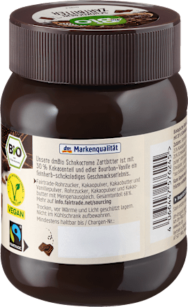 Schokocreme Zartbitter dmBio