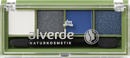 QUATTRO paleta senki za oči - 99 Denim Blue alverde NATURKOSMETIK