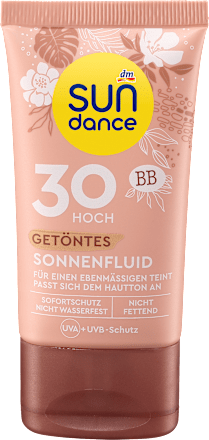 tónovací fluid na opalování SPF30 SUNDANCE