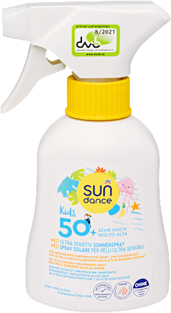 Spray solare 50+ ultra sensitive Kids sundance