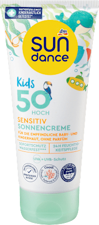 Слънцезащитен крем за деца Sensitiv SPF 50 sundance
