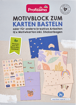 Profissimo Block zum Kartenbasteln  Profissimo