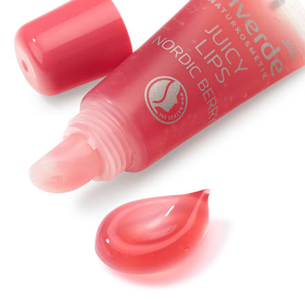 Гланц за устни Juicy Lips, Nordic Berry alverde NATURKOSMETIK