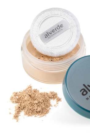 Ásványi arcpúder, 02 Natural alverde NATURKOSMETIK