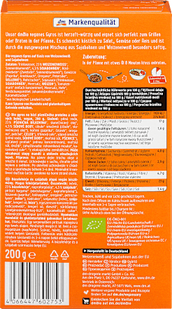 Veganski giros na bazi proteina pšenice i soje dmBio