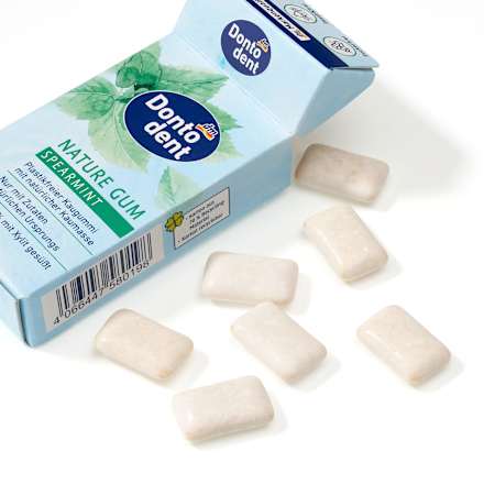 Žvečilni gumiji brez sladkorja Spearmint Dontodent