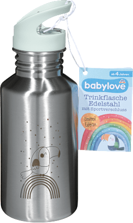Sticlă din oțel inoxidabil pentru copii babylove