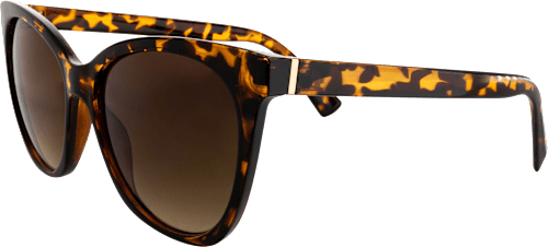 Sonnenbrille Erwachsene Cat-Eye Form mit Demi-Muster SUNDANCE