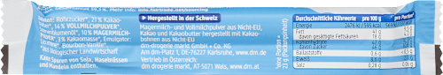 Schokoriegel Milch dmBio