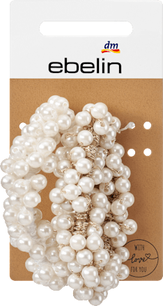 Haargummis Mit Perlen Und Strass | 4er Set Elegante Schleifen-Gummis | Für Damen & Mädchen