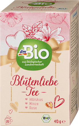 Früchte- und Kräutertee Blütenliebe dmBio