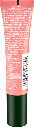 Folyékony arcpirosító, 010 Vintage Rose alverde NATURKOSMETIK