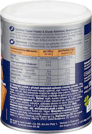 Flavour Powder & Chunks Butterkeks Sportness