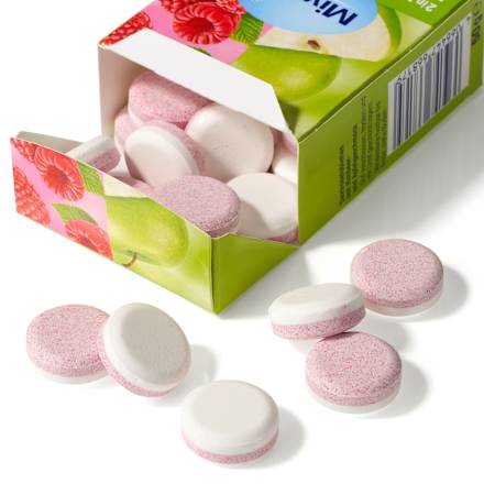 Traubenzucker 2in1 Himbeere-Apfel Mivolis