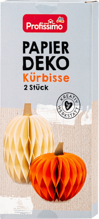 Papier Deko Kürbisse Profissimo