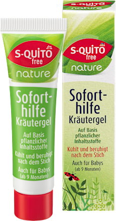 nature bylinný gel Okamžitá pomoc po bodnutí hmyzem S-QUiTO free