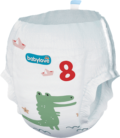 Pieluchomajtki Premium, rozmiar 8, 19 kg+ babylove