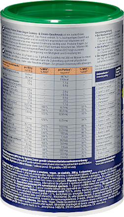Proteinpulver, Protein Shake Vegan Cookies & Cream Geschmack Sportness