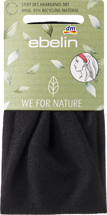 Haarband schwarz ebelin