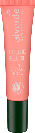 Tekoče rdečilo za lica, 30 Dusty Rose alverde NATURKOSMETIK