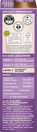 Ansatzset Dauerhafte Coloration Hell bis Mittelblond réell‘e